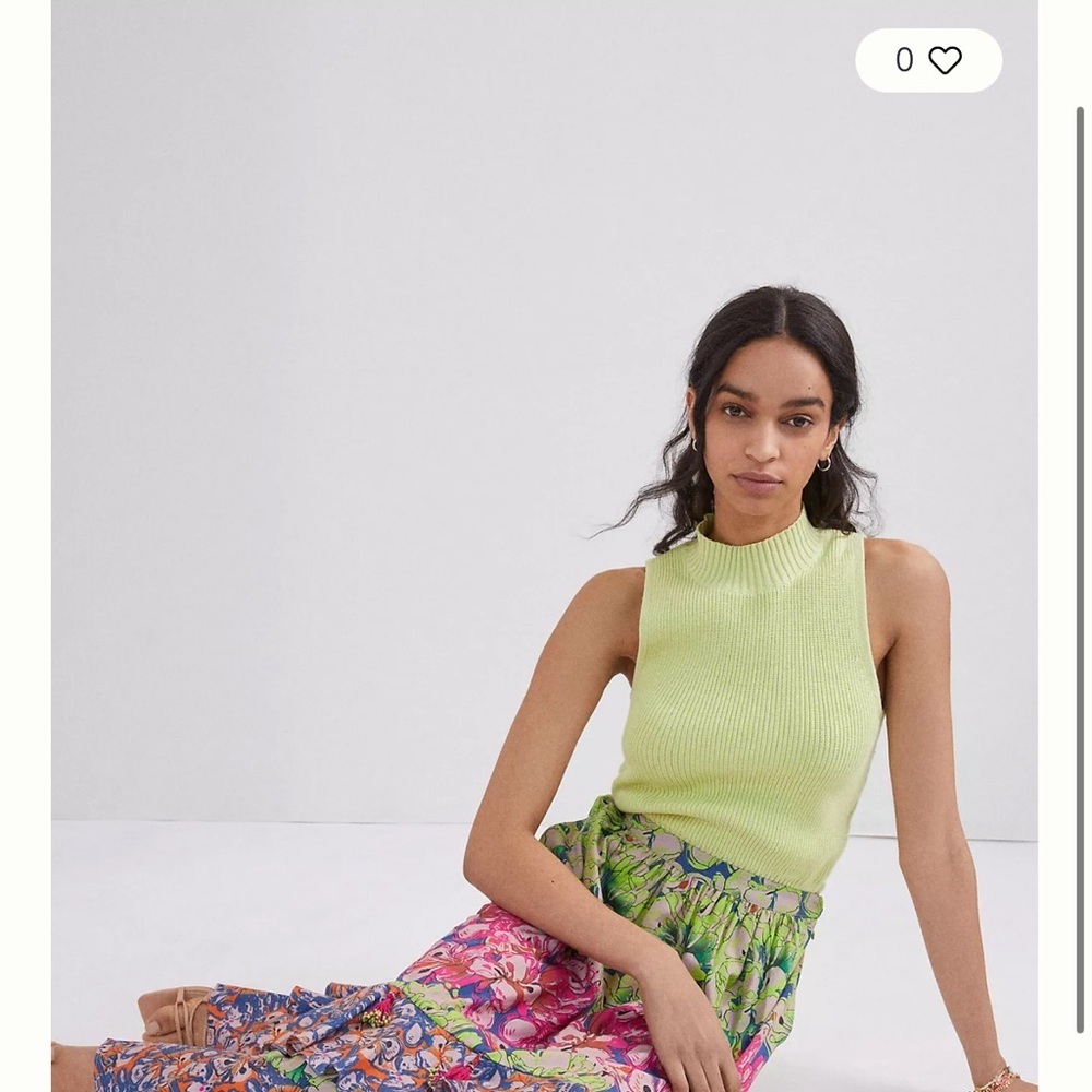 nwt villa Tiered midi Skirt Roopa Pemmaraju small - Picture 4 of 11